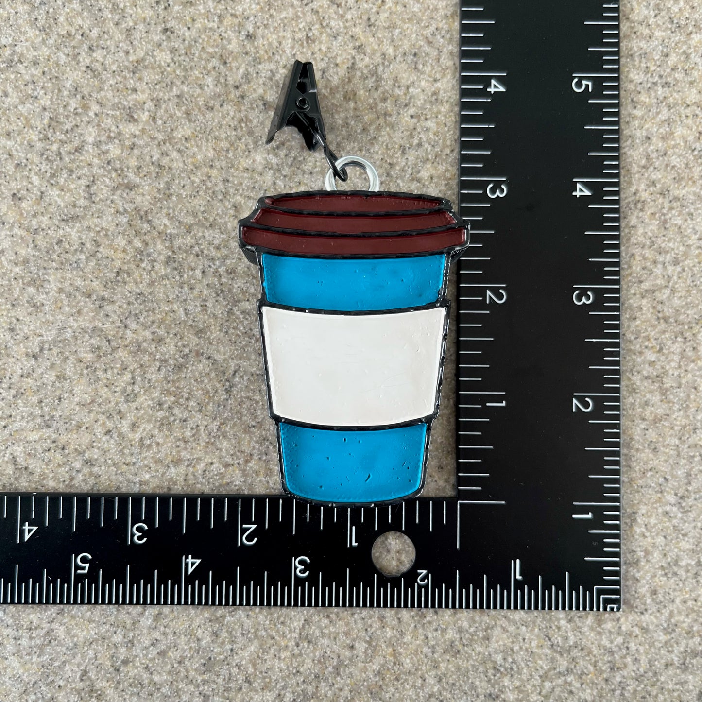 Coffee cup vent clip scented