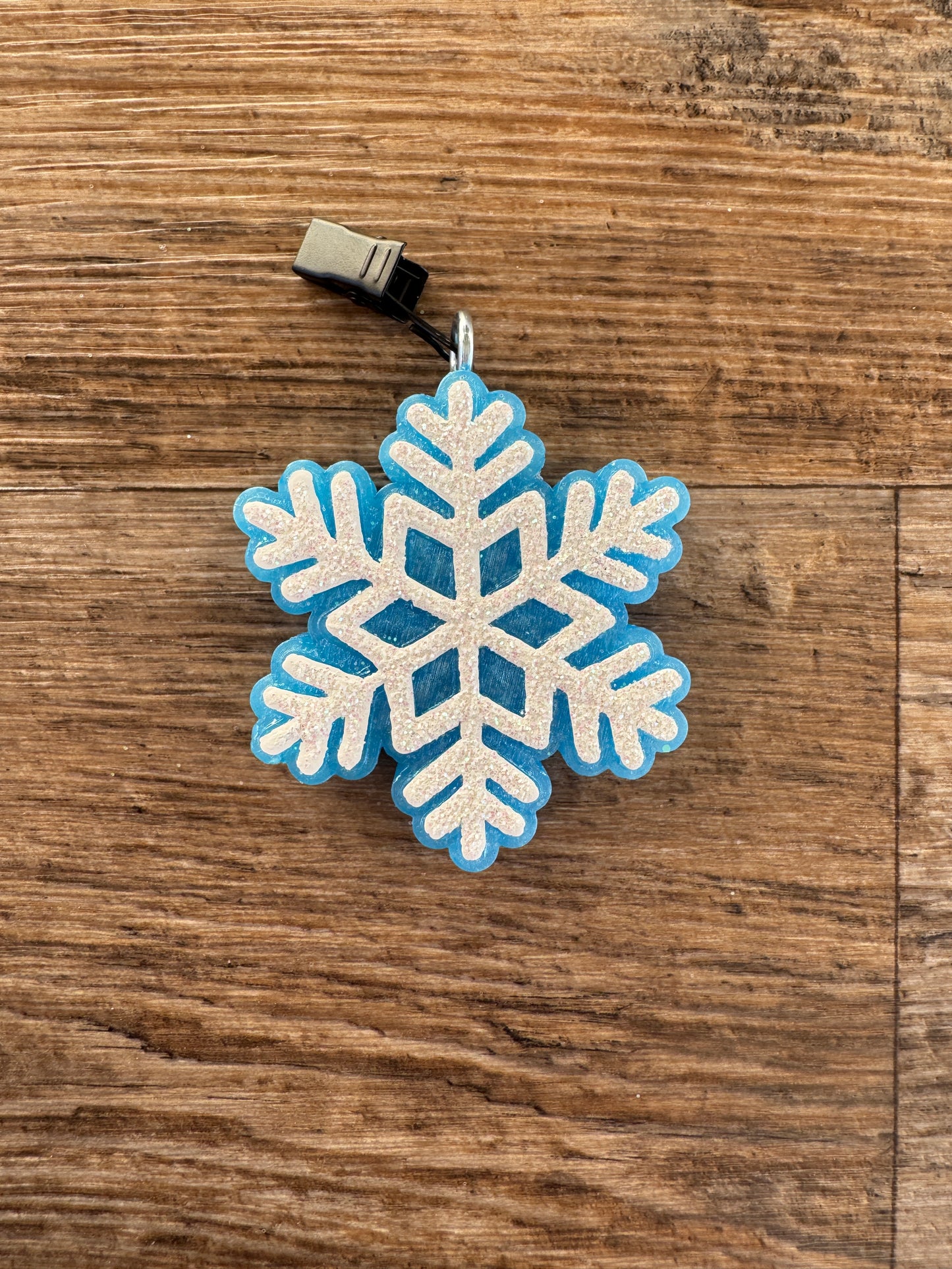 Snowflake Car Freshener vent clip scented