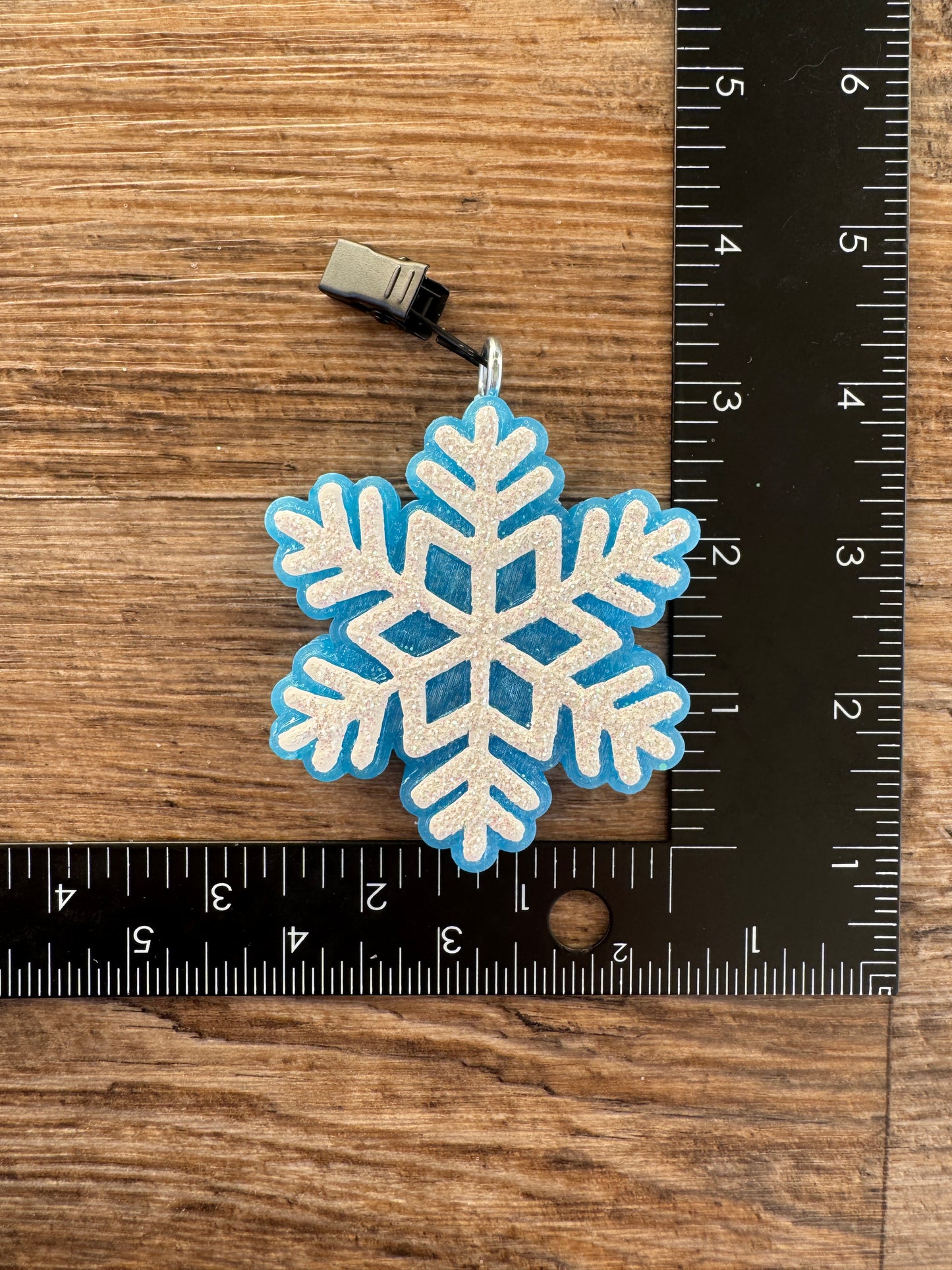 Snowflake Car Freshener vent clip scented