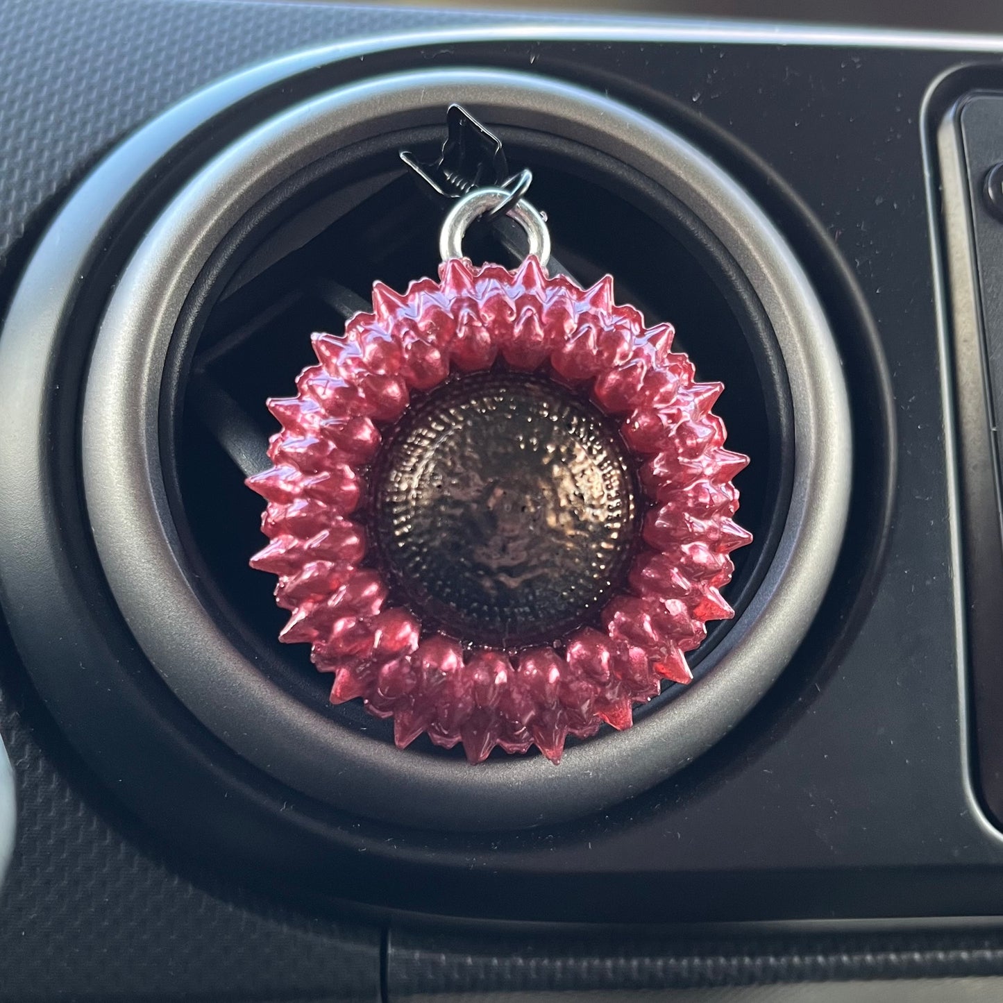 Sunflower scented vent clip