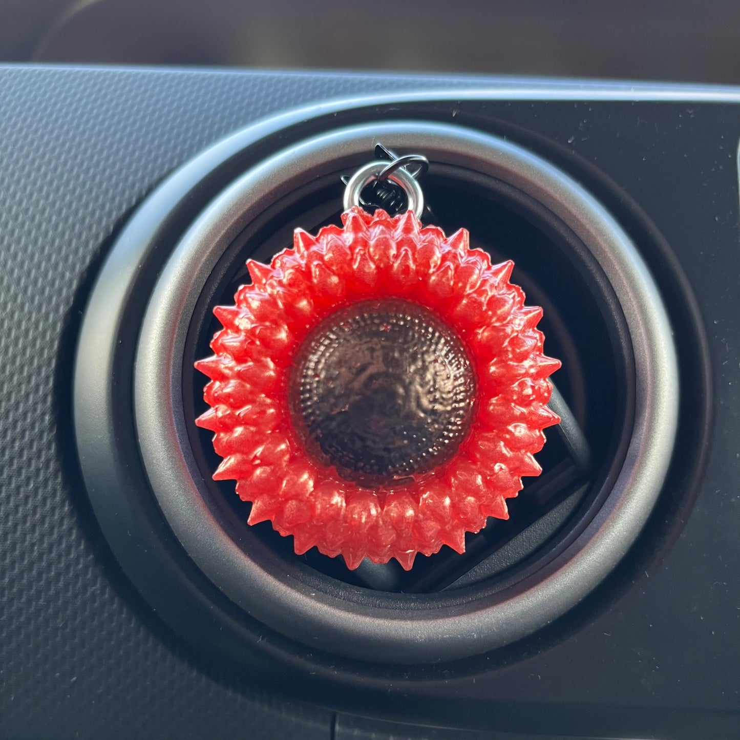 Sunflower scented vent clip