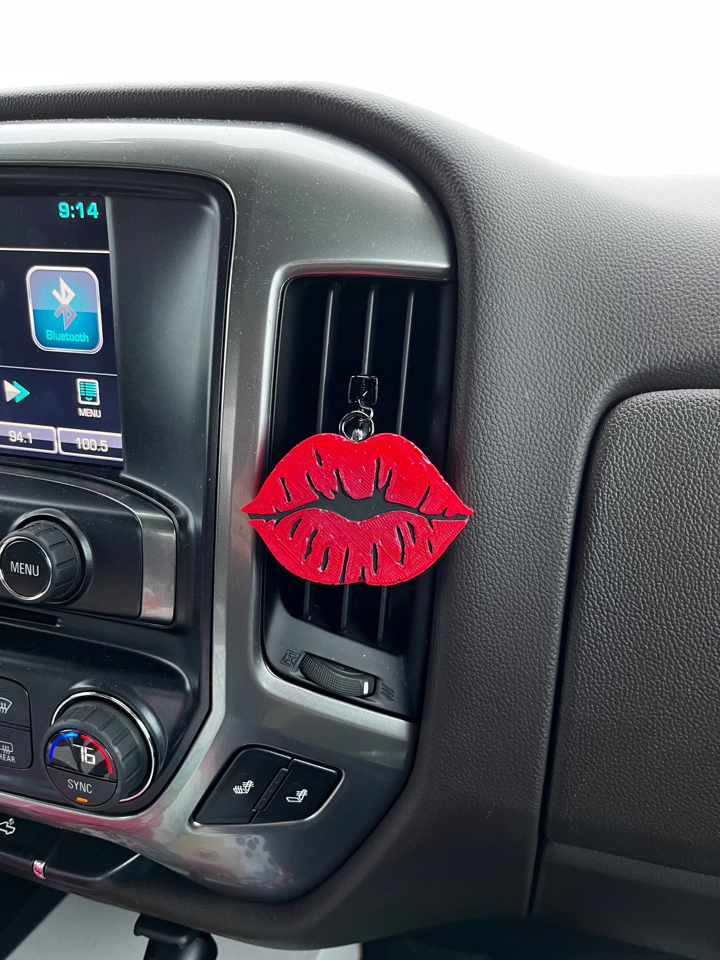 Kiss lips vent clip Car Freshener