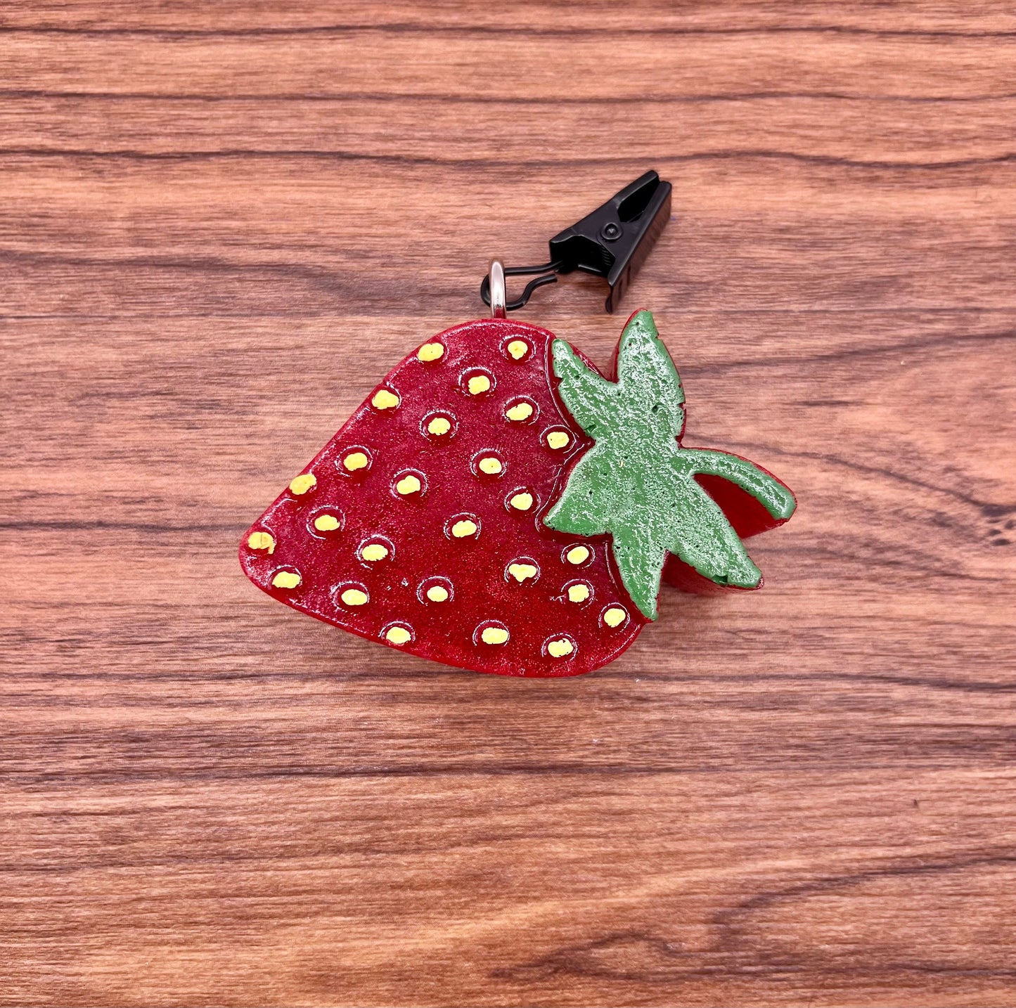 Strawberry Car Freshener, Air Freshener, Vent clip, summer, summertime