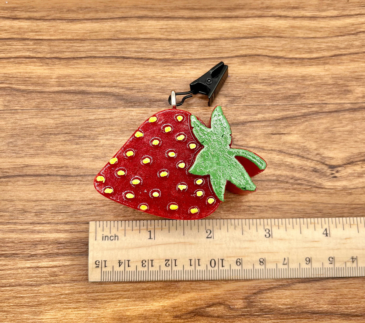 Strawberry Car Freshener, Air Freshener, Vent clip, summer, summertime