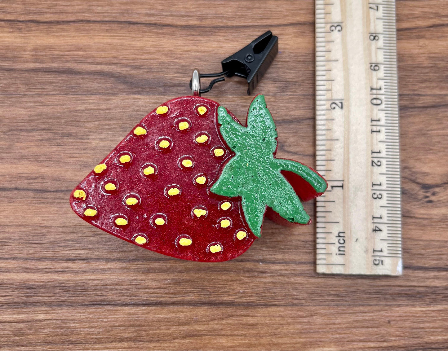 Strawberry Car Freshener, Air Freshener, Vent clip, summer, summertime