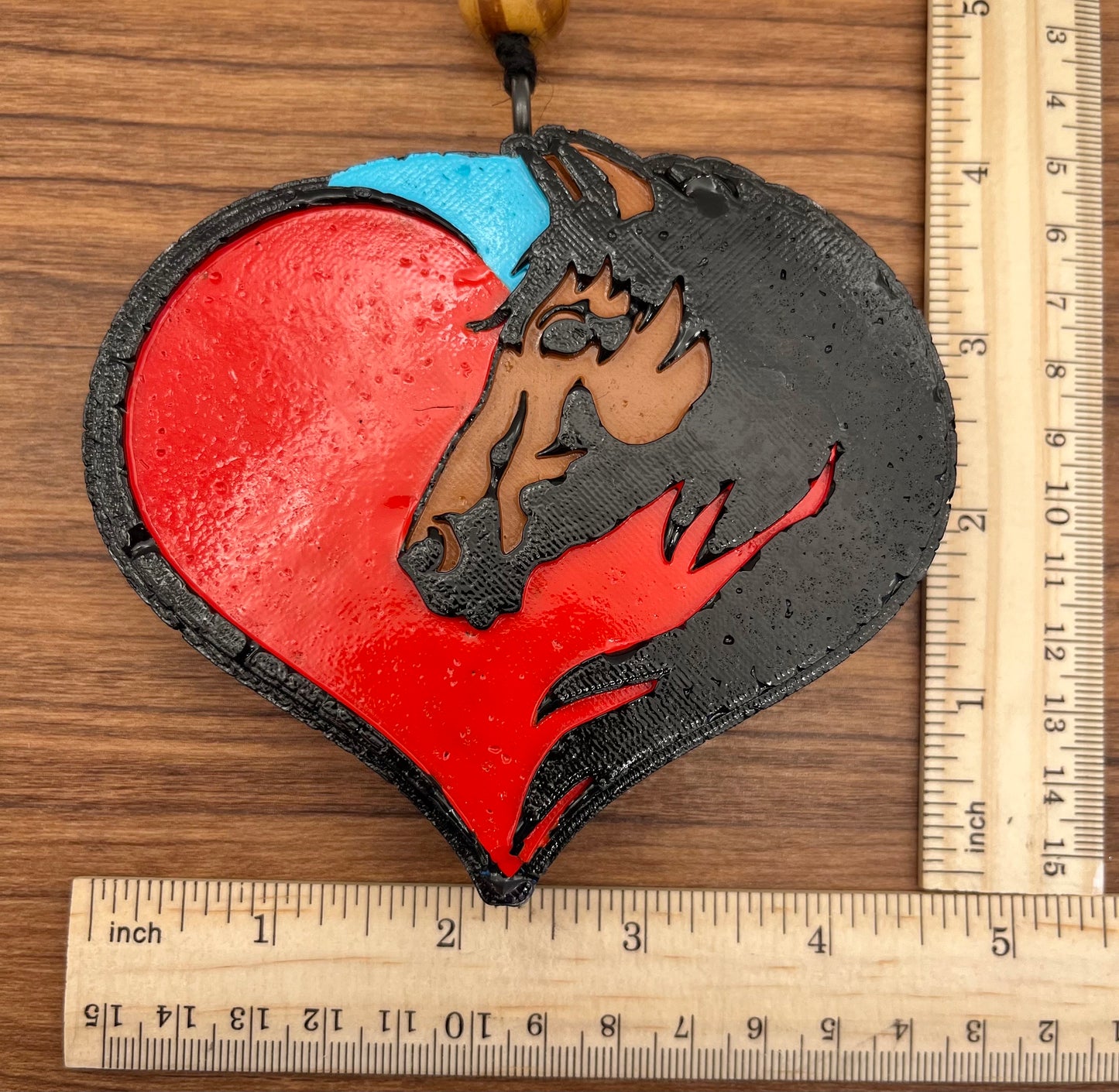 Horse heart shaped Car Freshener, Air freshener