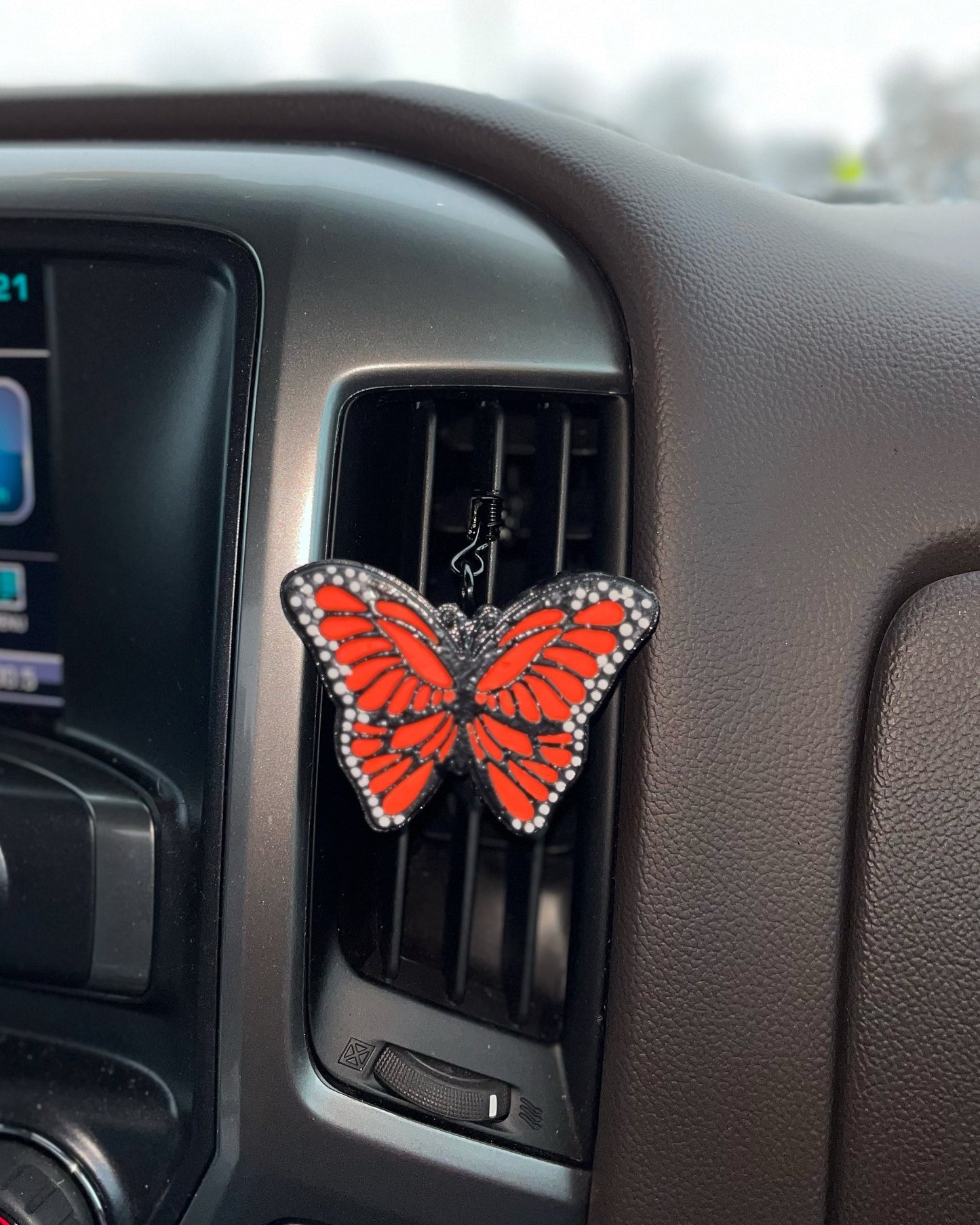 Butterfly Car Freshener vent clip scented