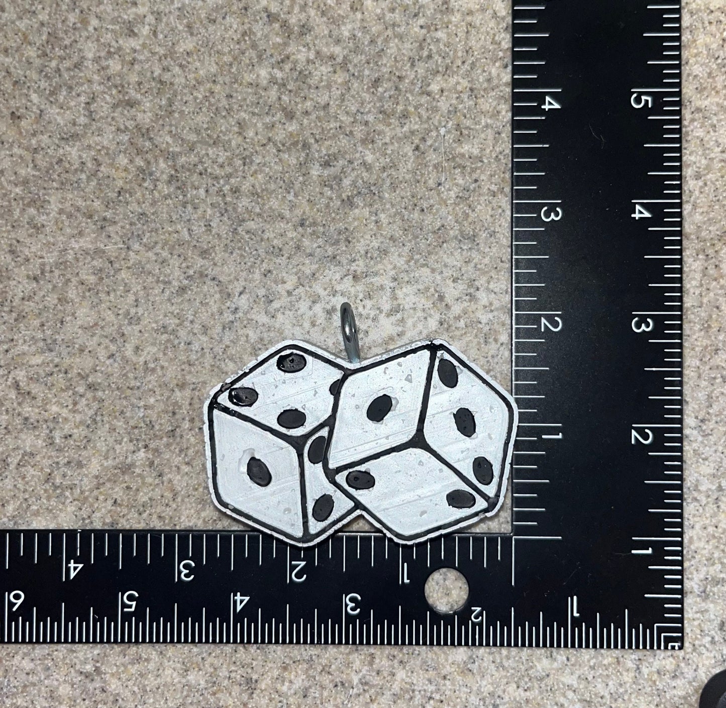 Dice Car Freshener vent clip scented