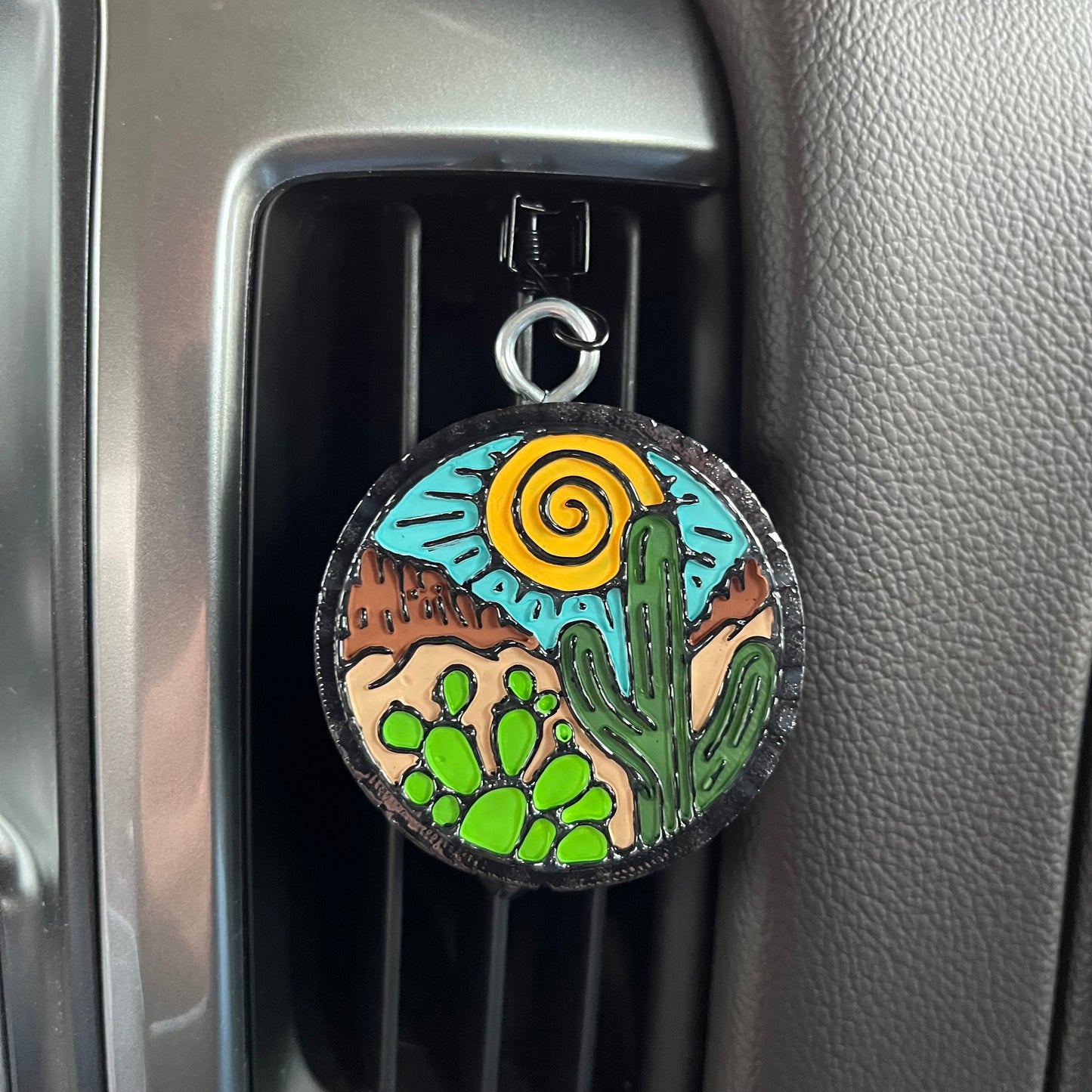 Dessert scene Car Freshener vent clip scented