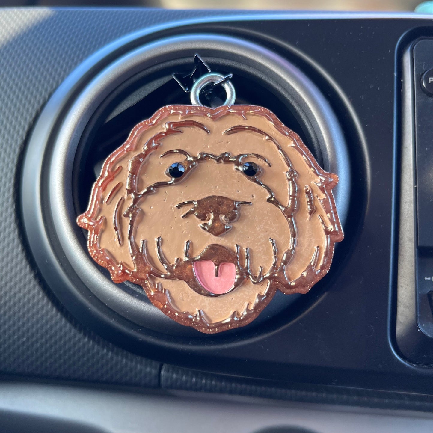 Doodle Car Freshener vent clip scented