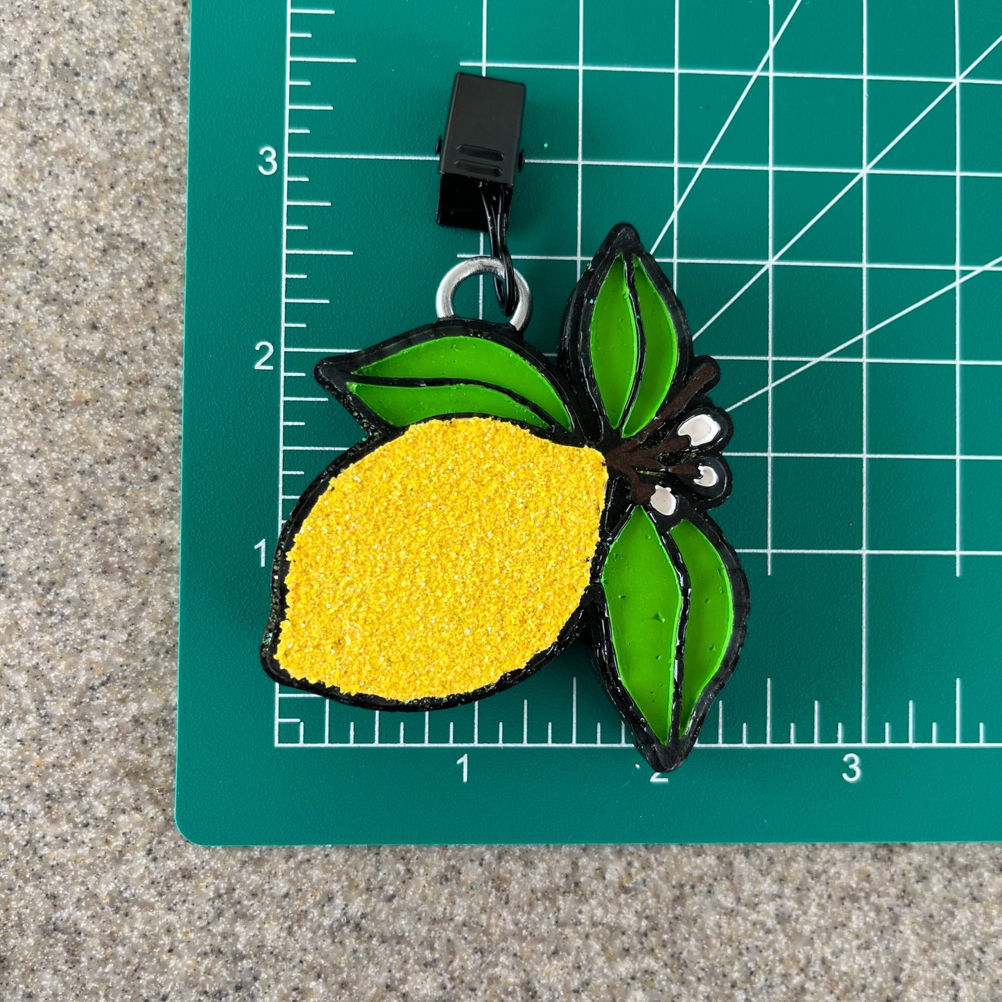 Lemon Vent clip car freshener