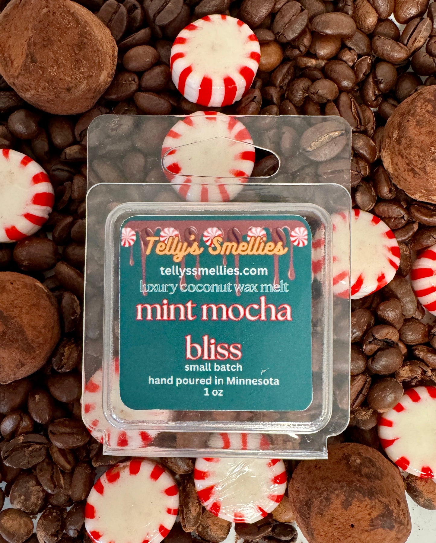 Mint Mocha Bliss Luxury Coconut Wax Melts