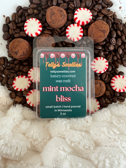 Mint Mocha Bliss Luxury Coconut Wax Melts