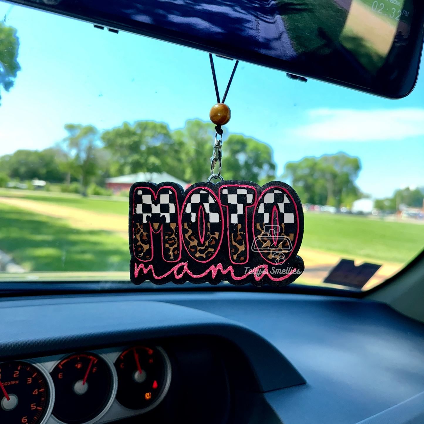 Moto mama hanging car freshener