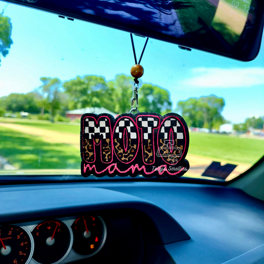 Moto mama hanging car freshener