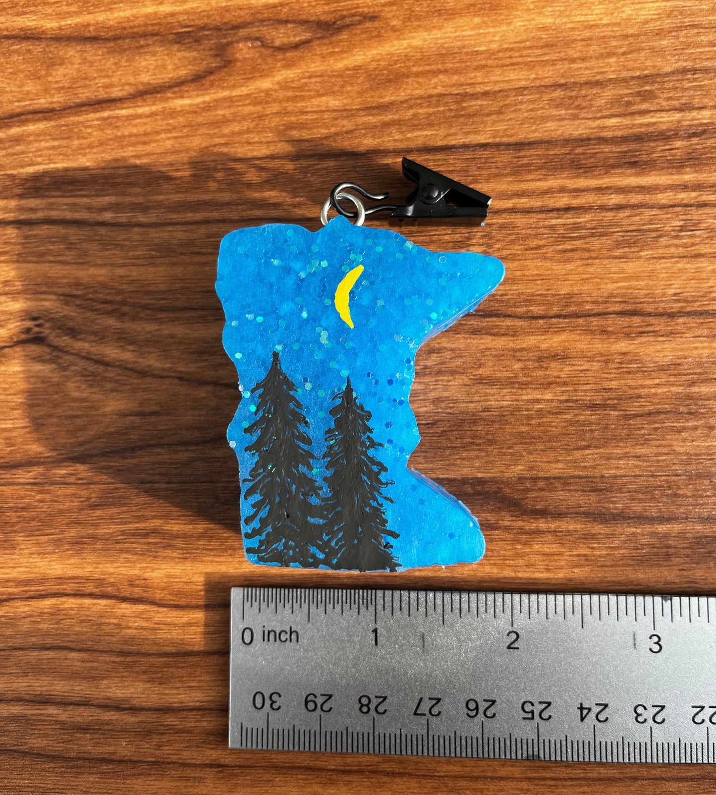 Minnesota shaped Car Freshener vent clip