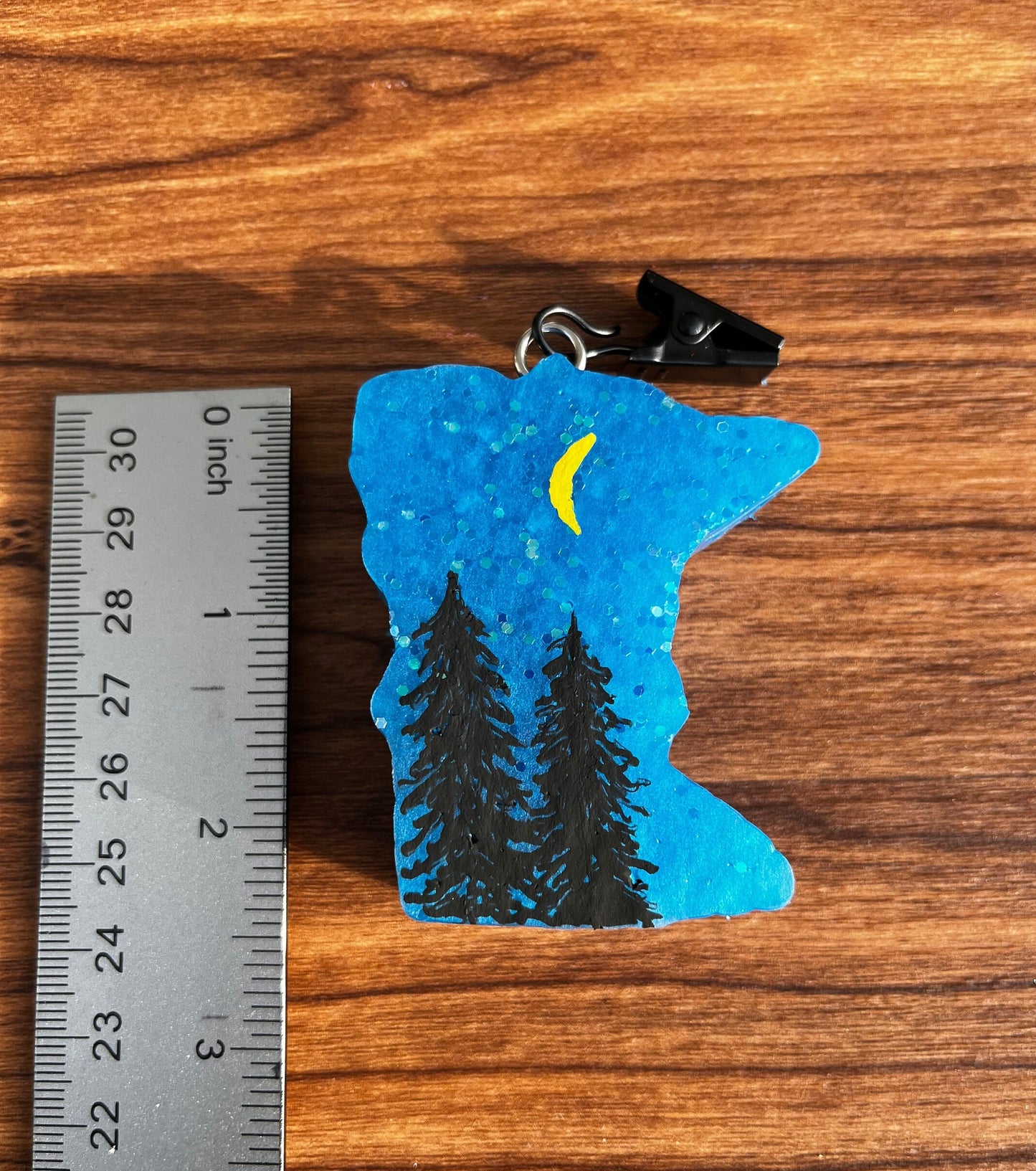 Minnesota shaped Car Freshener vent clip