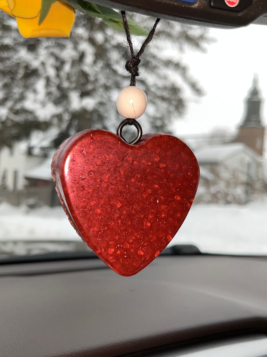 Heart shaped Car Freshener