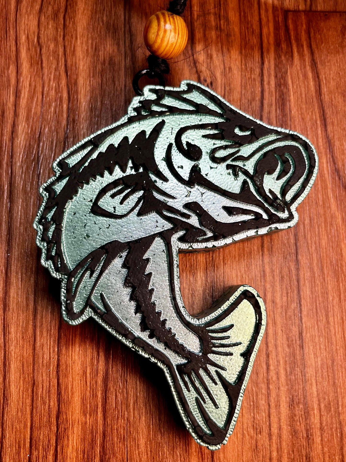 Bass fish shaped Car Freshener