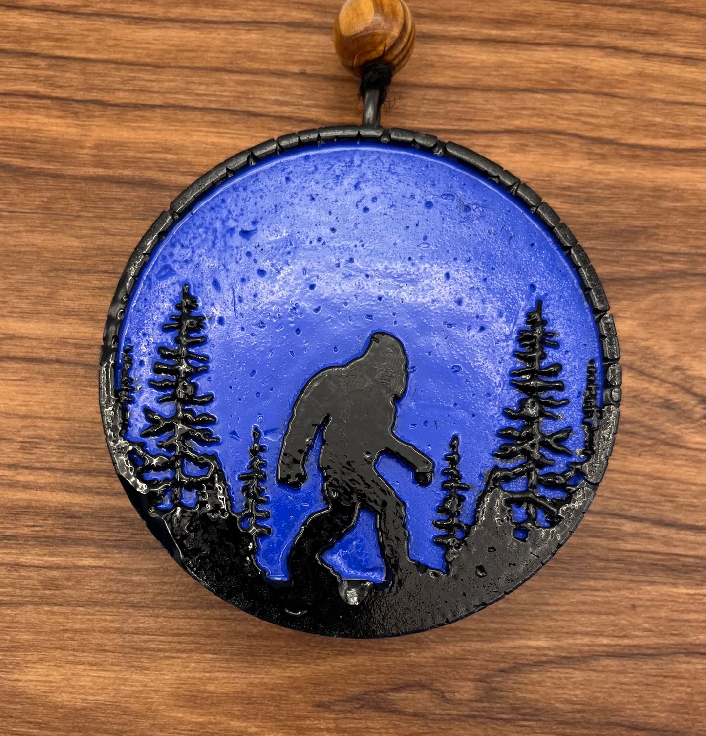 Woods Hiking hanging Car Freshener