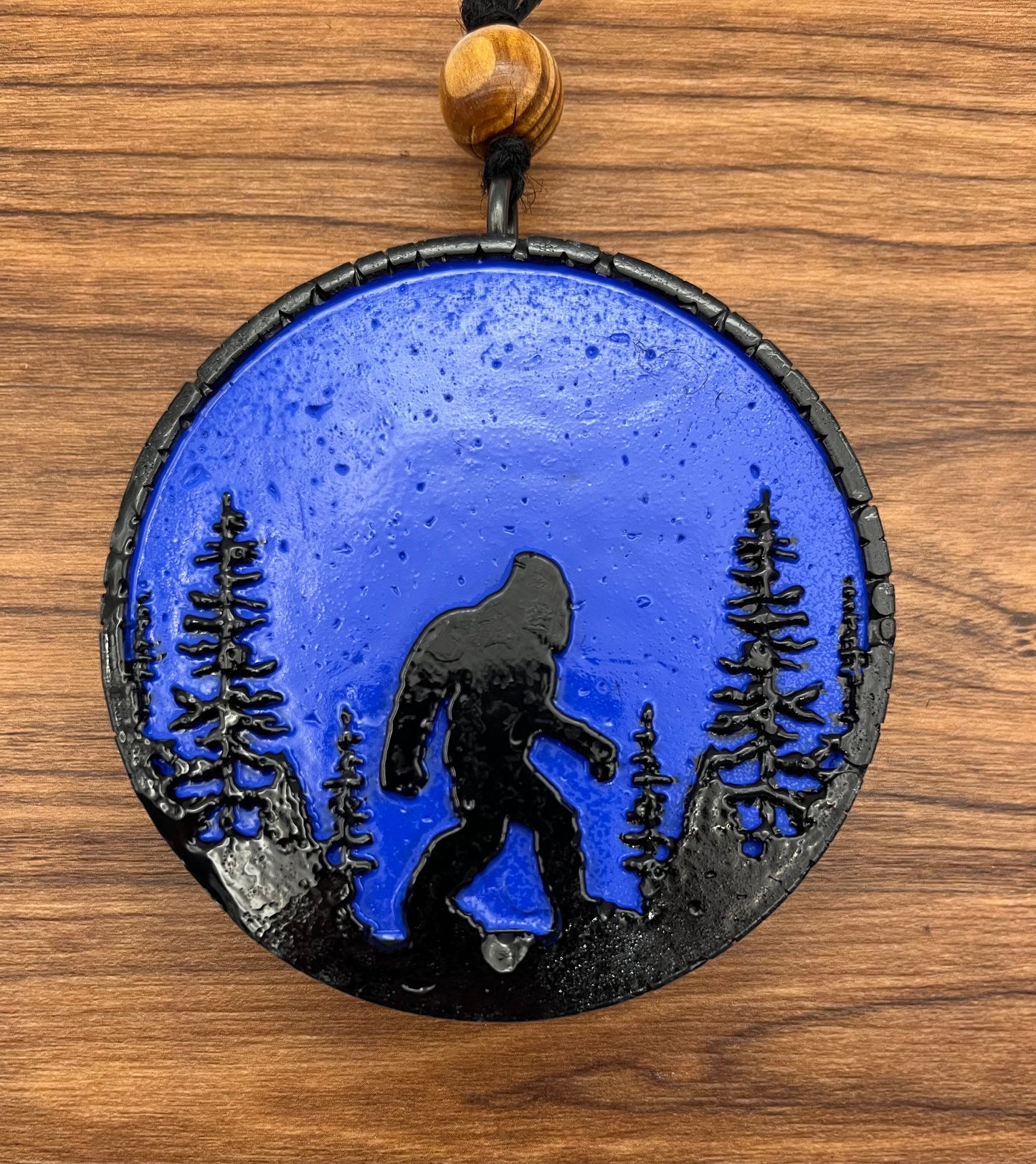 Woods Hiking hanging Car Freshener