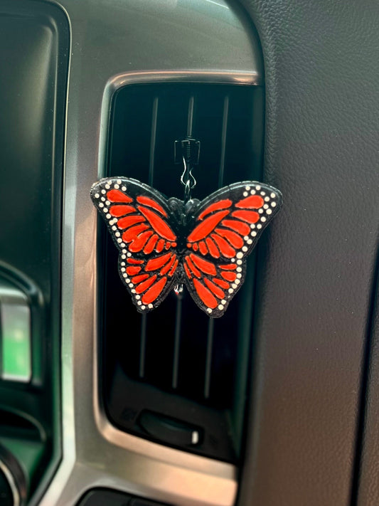 Butterfly Car Freshener vent clip scented