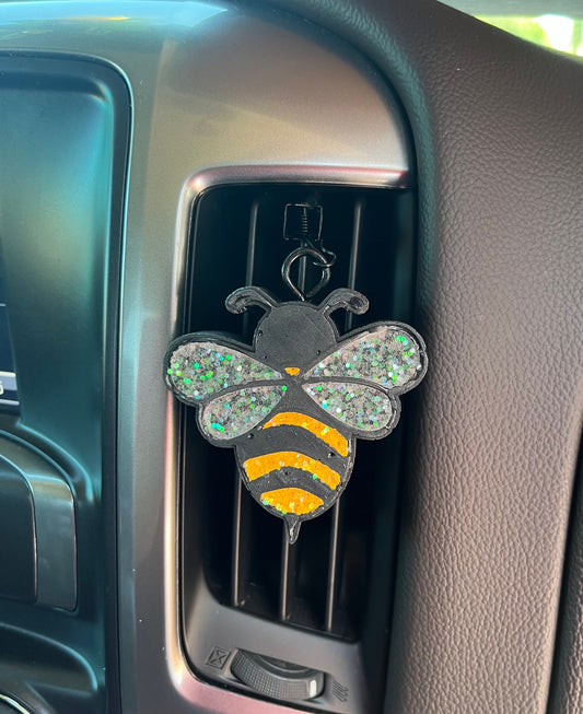 Bee Car Freshener vent clip scented