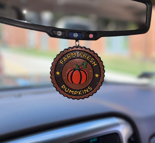 Fall Car Freshener | Air Freshener | pumpkin