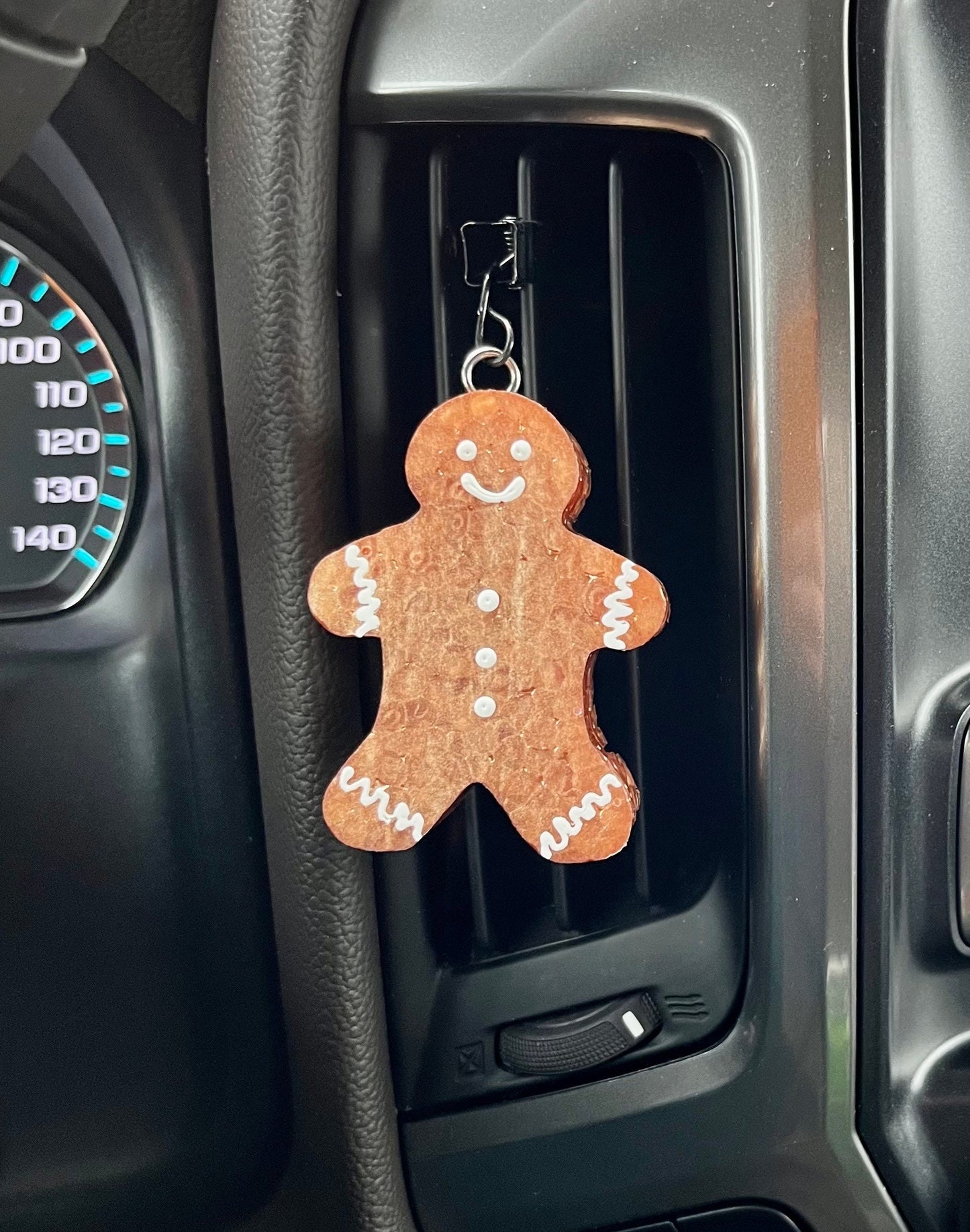 Gingerbread Car Freshener vent clip scented