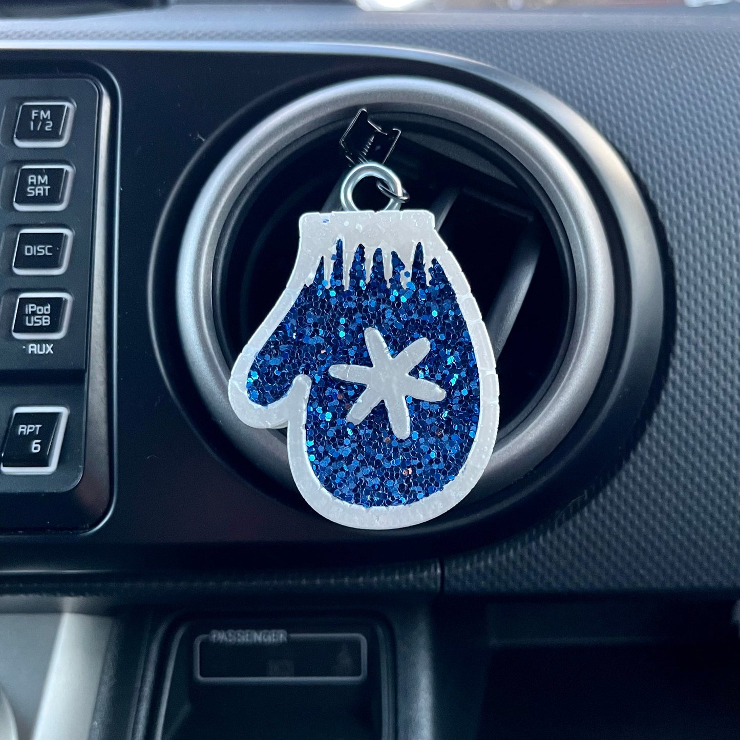 Mitten Car Freshener vent clip scented