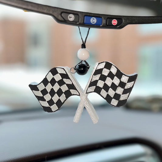 Race Flag Car Freshener