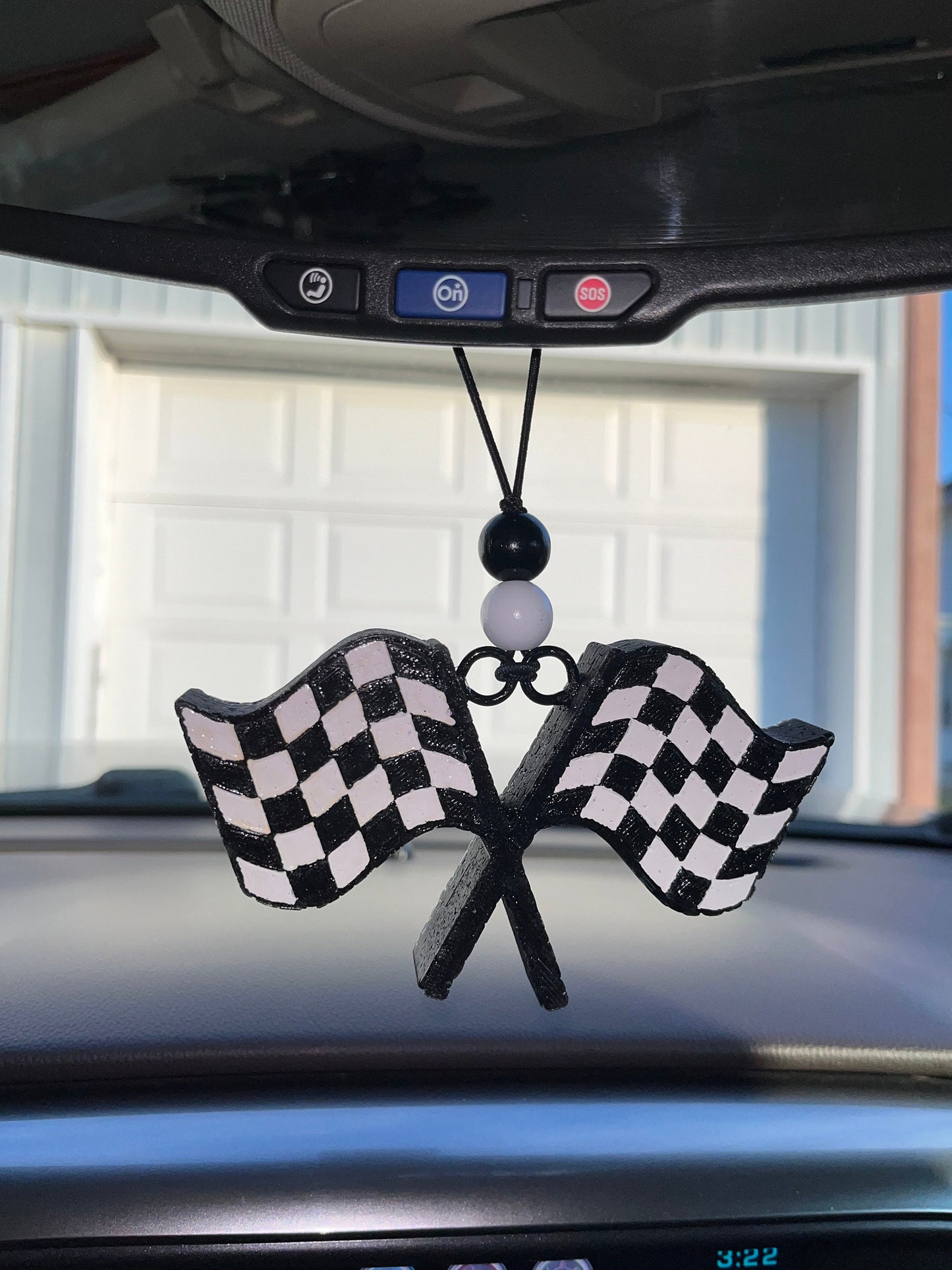 Race Flag Car Freshener