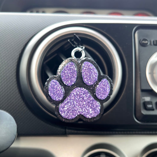 Dog paw Car Freshener vent clip scented